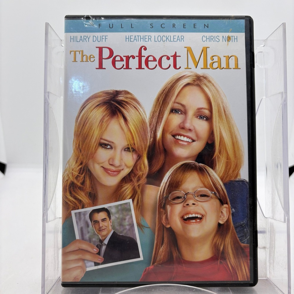 The Perfect Man DVD Hilary Duff Heather Locklear Chris Noth Full Screen‎ 26301